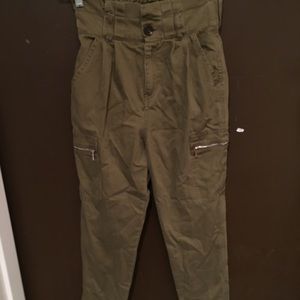 Fashion Nova Olive Straight Leg Jeans